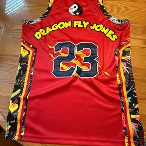 Red Dragon Fly Jones Jersey